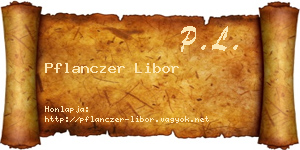 Pflanczer Libor névjegykártya